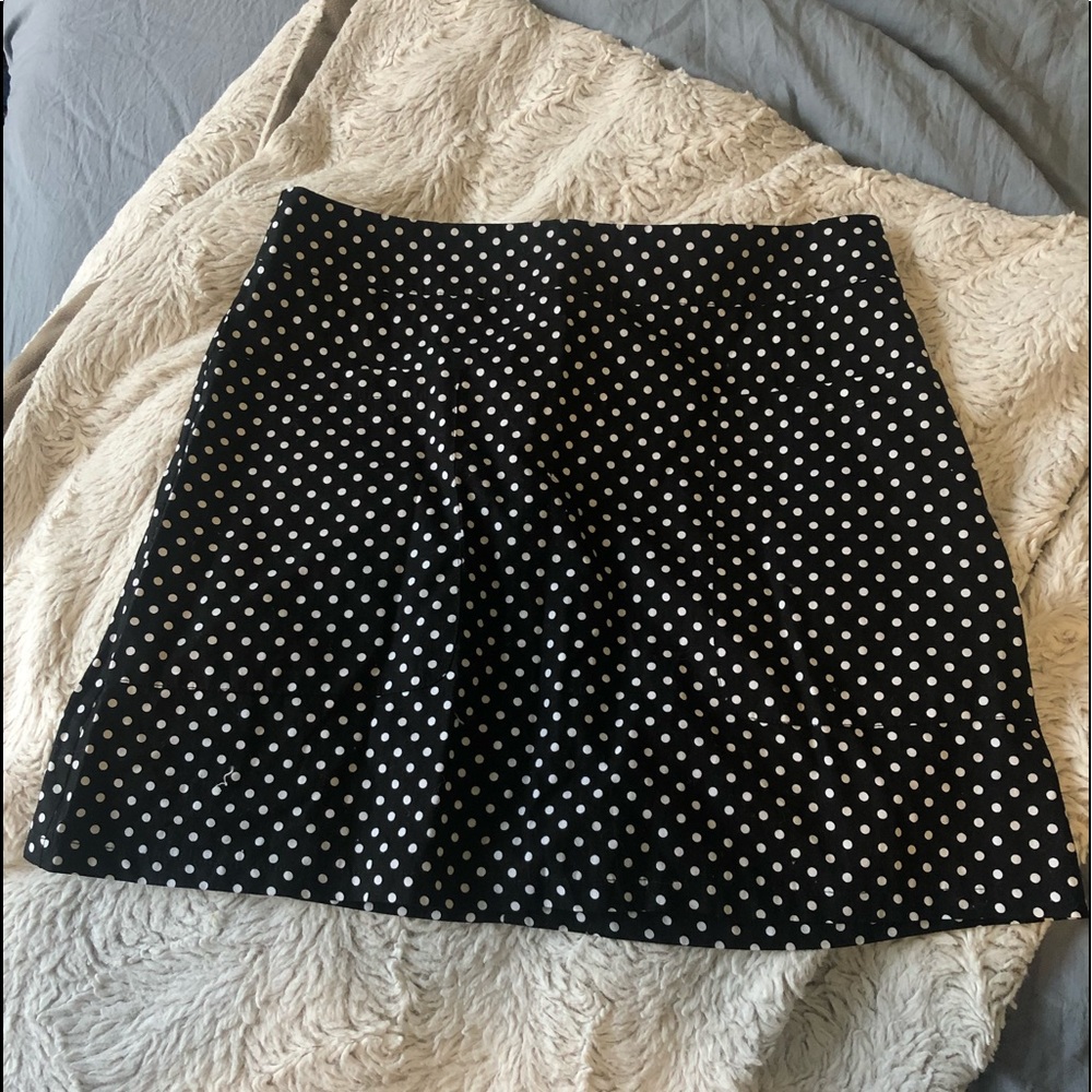 Polka Dot Mini Skirt